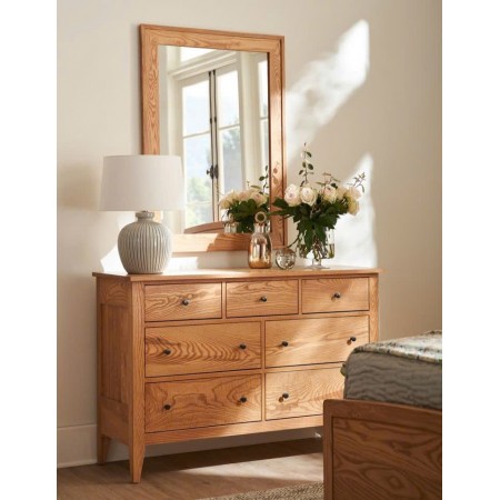 Solid Oak : Khung Gương Gỗ Sồi 70 x 90cm